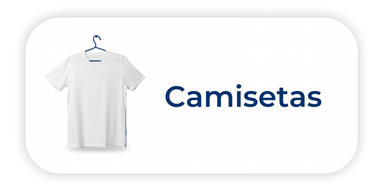 Ícone da categoria de Camisetas Personalizadas. Ilustração de camiseta branca em cabide.